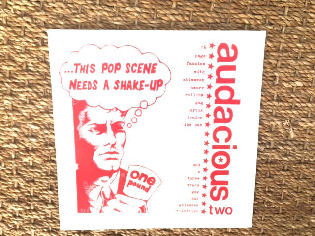 Audacious fanzine and flexidisc