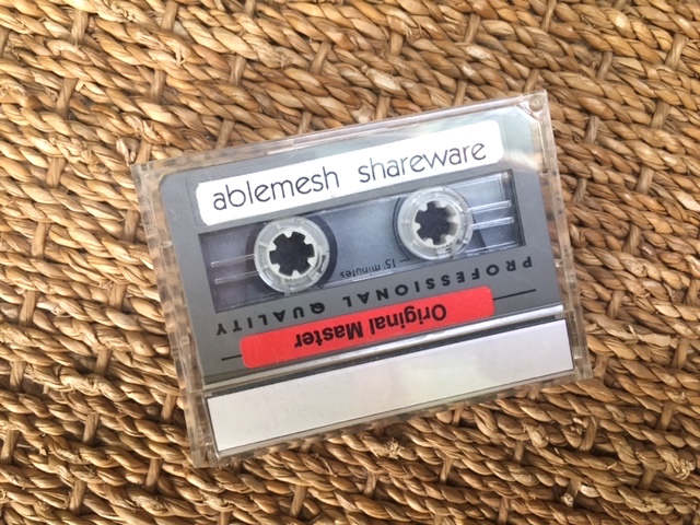 Shareware master DAT tape