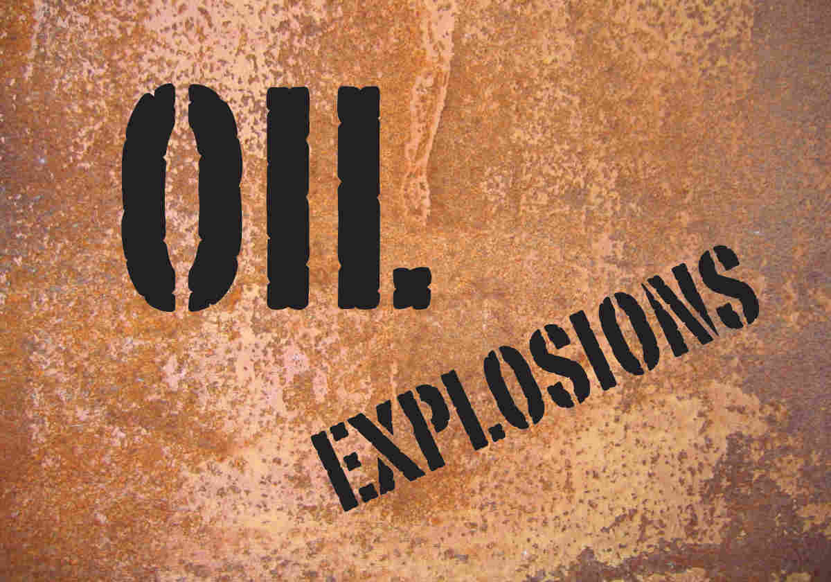 button links to article on Oil fires, leaks and explosions